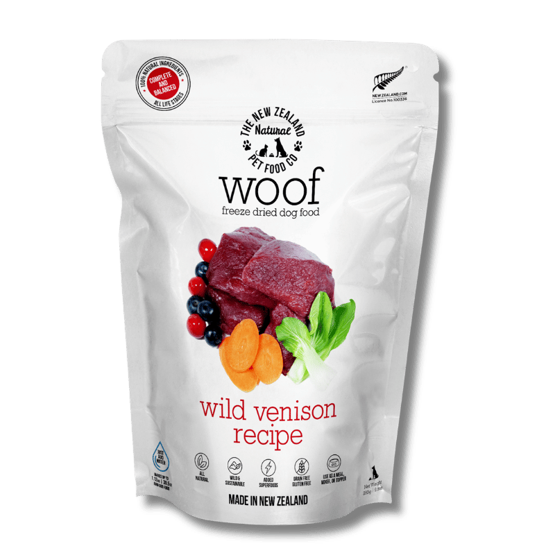 NZ Natural Pet Food Co - Freeze Dried - Food - Woof - Wild Venison