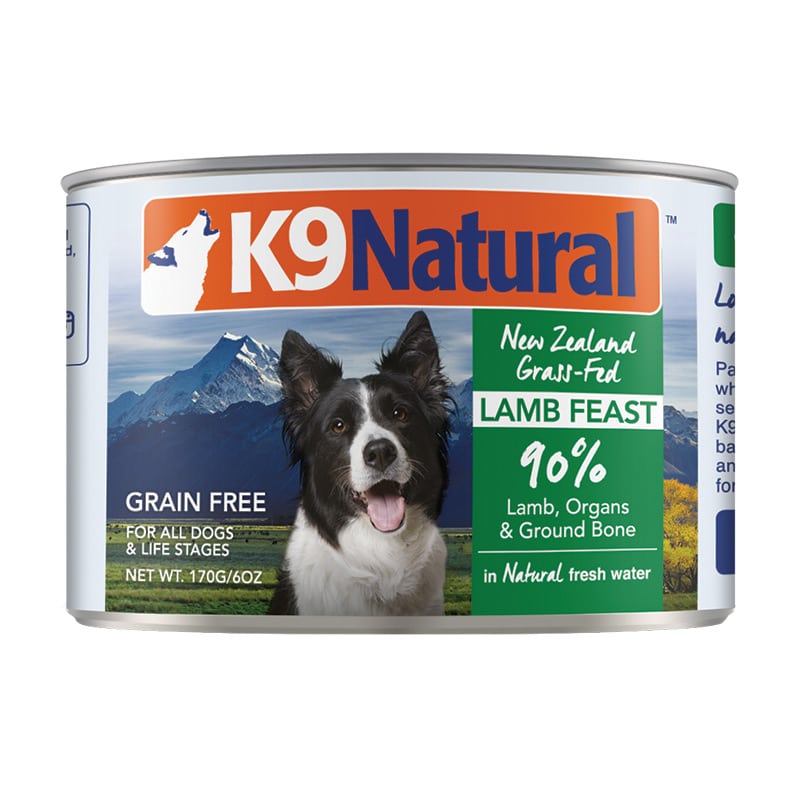 K9 Natural - Lamb Can 170g (case of 12)