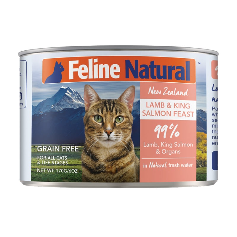 Feline Natural- Lamb & Salmon Can