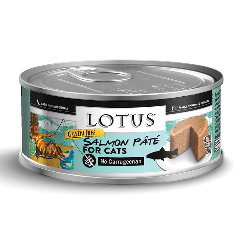Lotus - Cat - Grain-Free - Pate - Salmon - 5.3oz