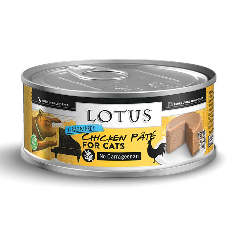 Lotus - Cat - Grain-Free - Pate - Chicken - 5.3oz