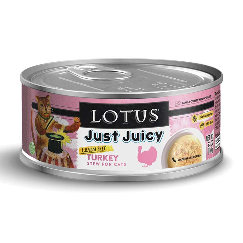 Lotus - Cat - Just Juicy - Turkey - 5.3oz