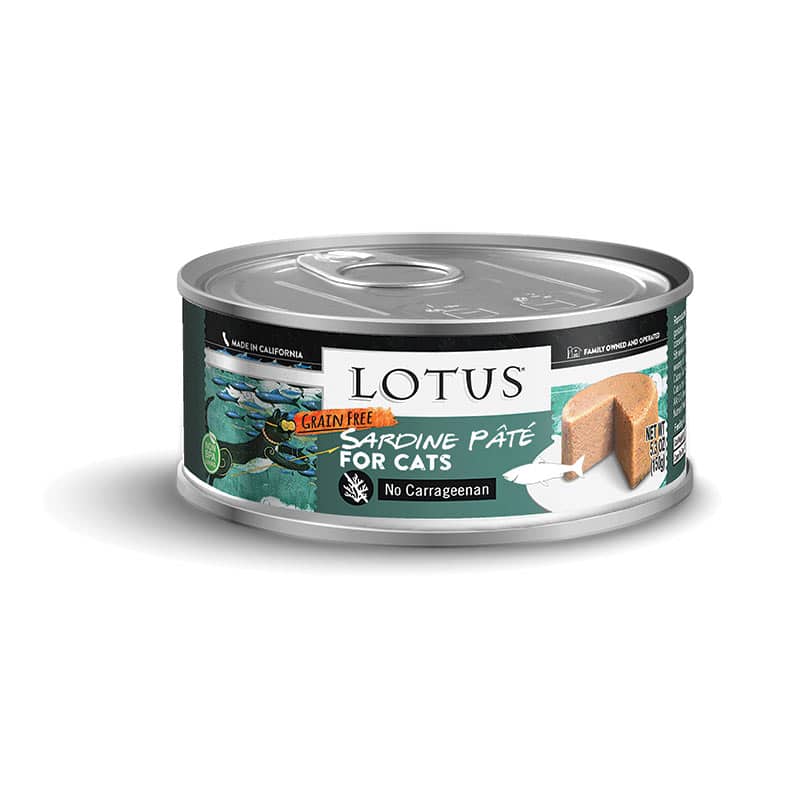 Lotus - Cat - Grain Free - Pate - Sardine - 5.3oz