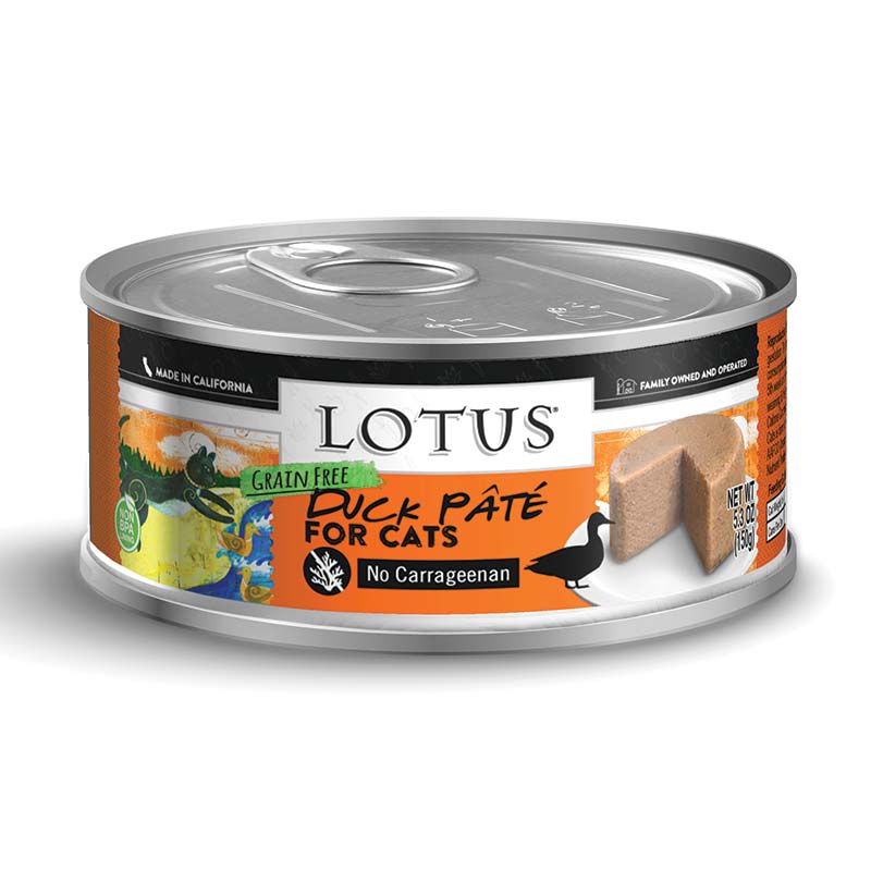 Lotus - Cat - Grain Free - Pate - Duck - 5.3oz