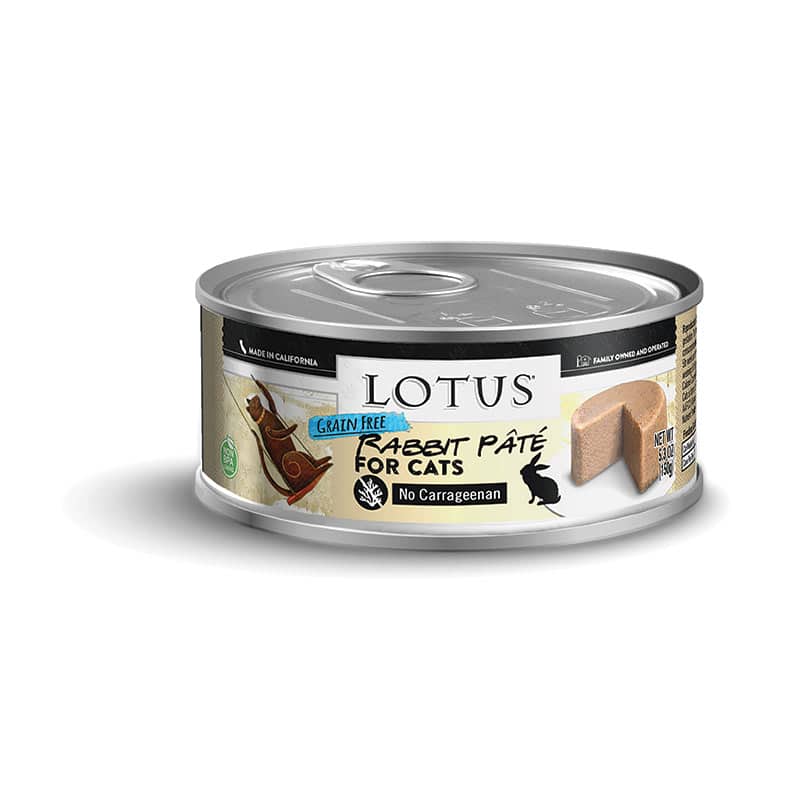 Lotus - Cat - Grain Free - Pate - Rabbit - 5.3oz