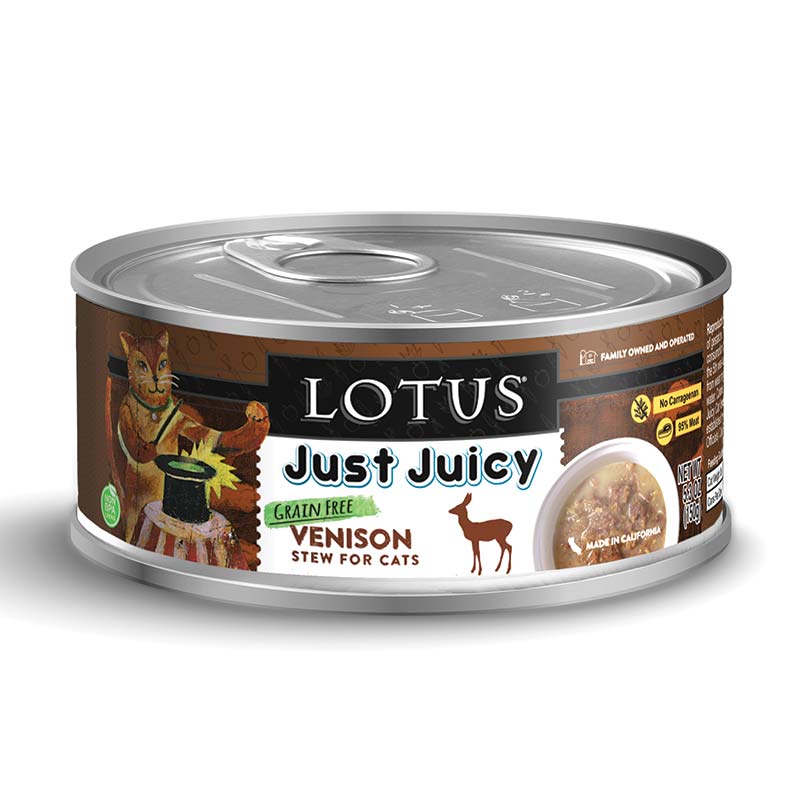 Lotus - Cat - Just Juicy - Venison - 5.3oz