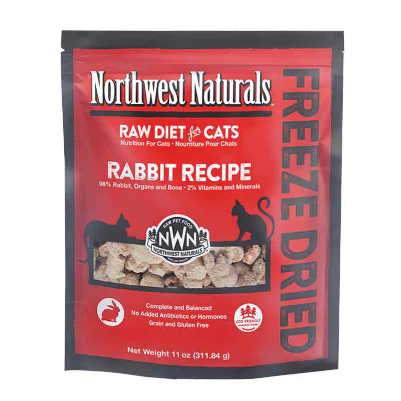 Northwest Naturals - Cat - Freeze-Dried - Nibbles - Rabbit