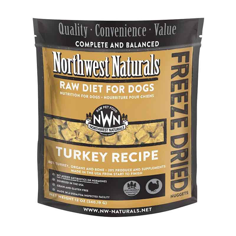 Northwest Naturals - Dog - Freeze-Dried - Nuggets - Turkey