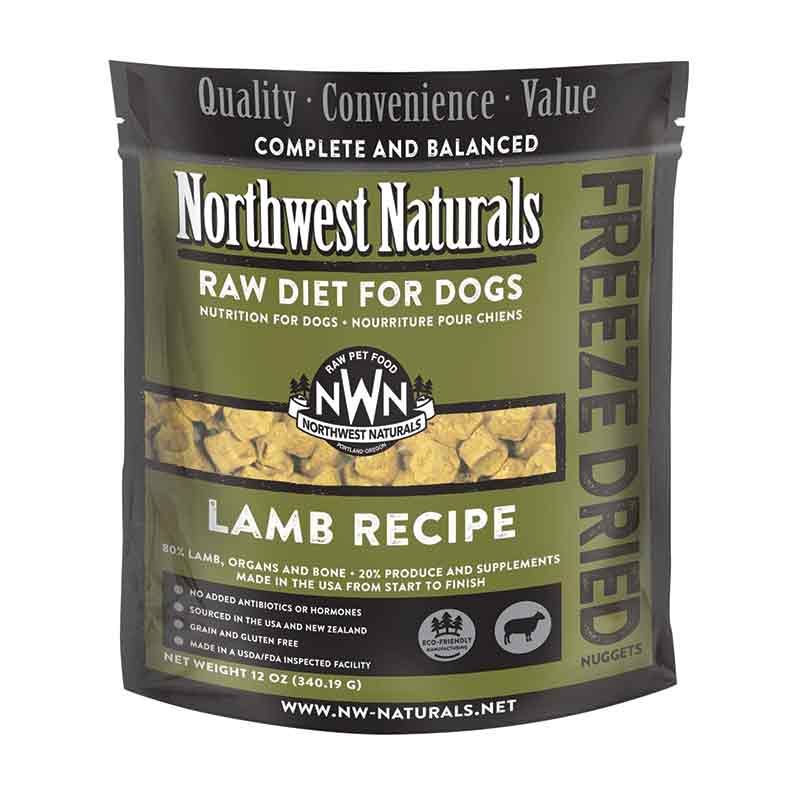Northwest Naturals - Dog - Freeze-Dried - Nuggets - Lamb - 12oz