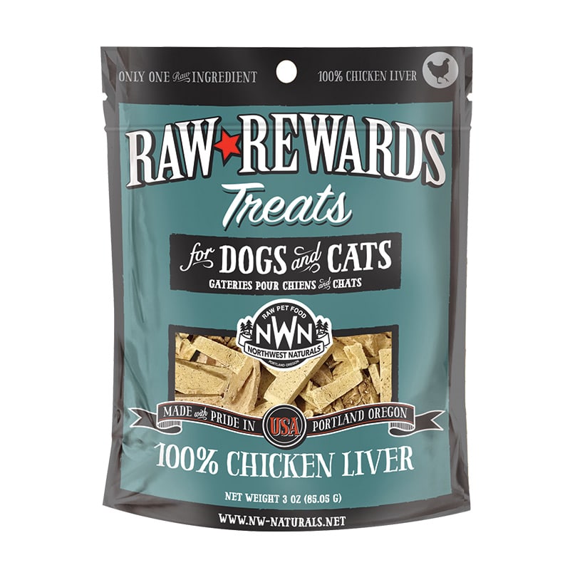 Northwest Naturals - Treats - Freeze-Dried - Liver - Chicken - 3oz