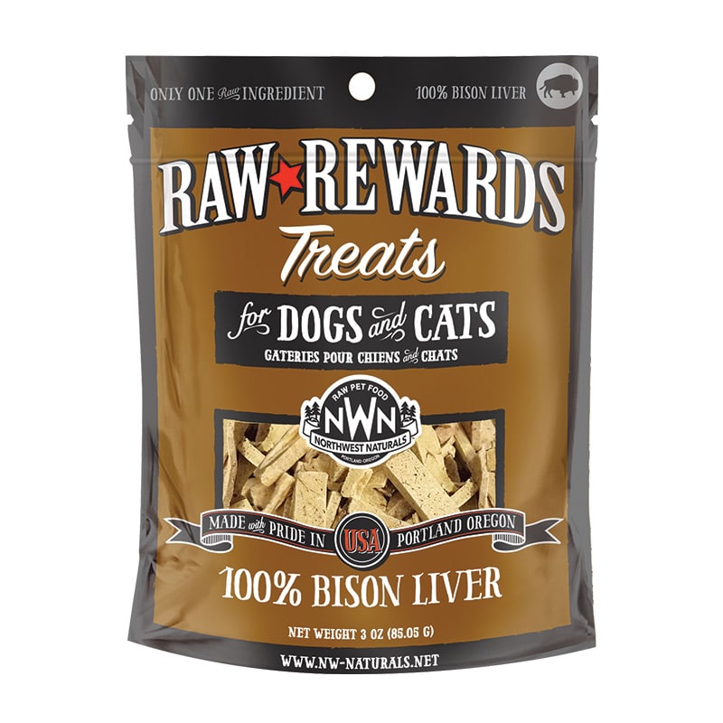 Northwest Naturals - Treats - Freeze-Dried - Liver - Bison - 2.5oz