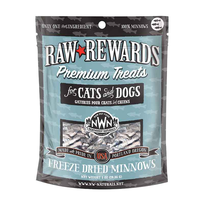 Northwest Naturals - Treats - Freeze-Dried - Minnows - 1oz
