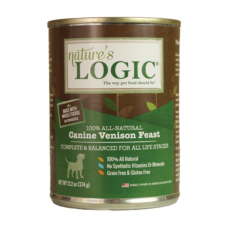 Nature's Logic - Dog - Canned - Venison - 13.2oz