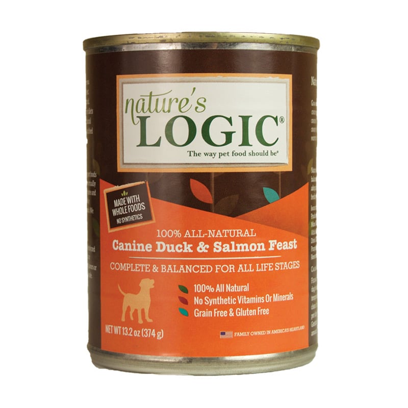 Nature's Logic - Dog - Canned - Duck & Salmon - 13.2oz