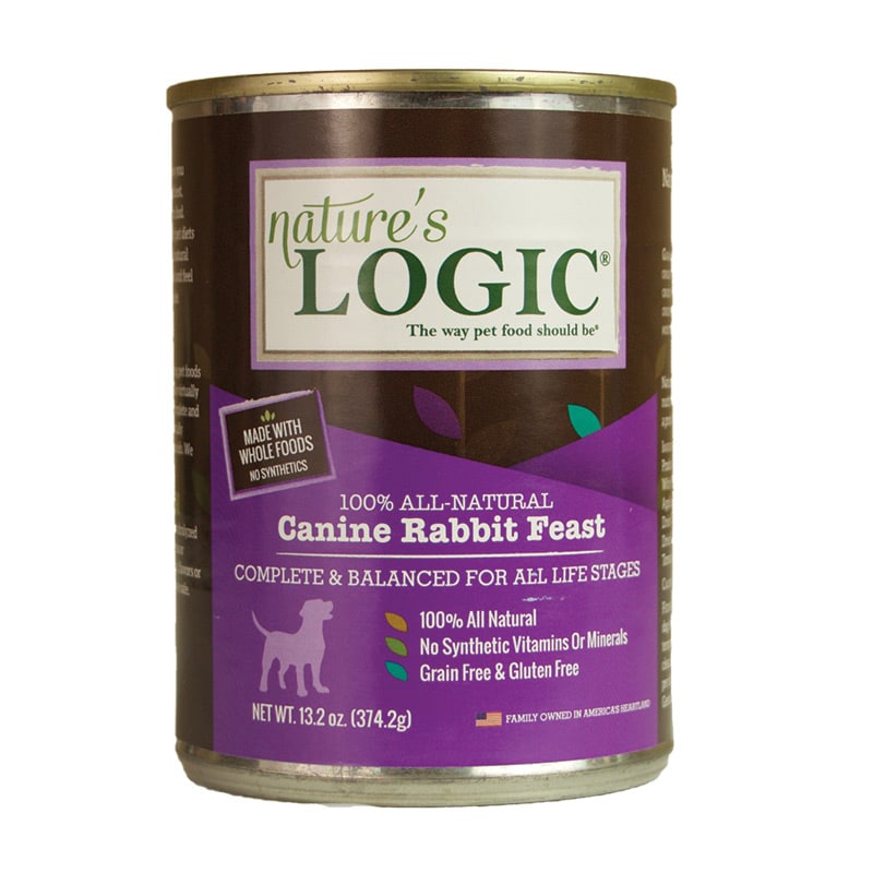 Nature's Logic - Dog - Canned - Rabbit - 13.2oz