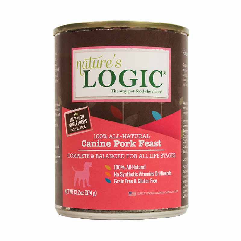 Nature's Logic - Dog - Canned - Pork - 13.2oz