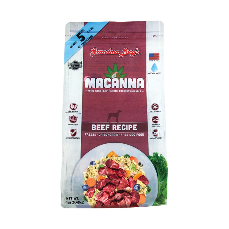 Grandma Lucy's - MACANNA - Grain-Free Beef Recipe