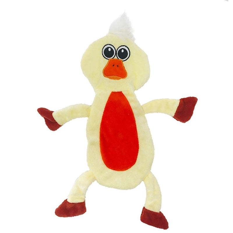 DOGLINE - Toy - Crinkle - Flat - Duckling - 12"