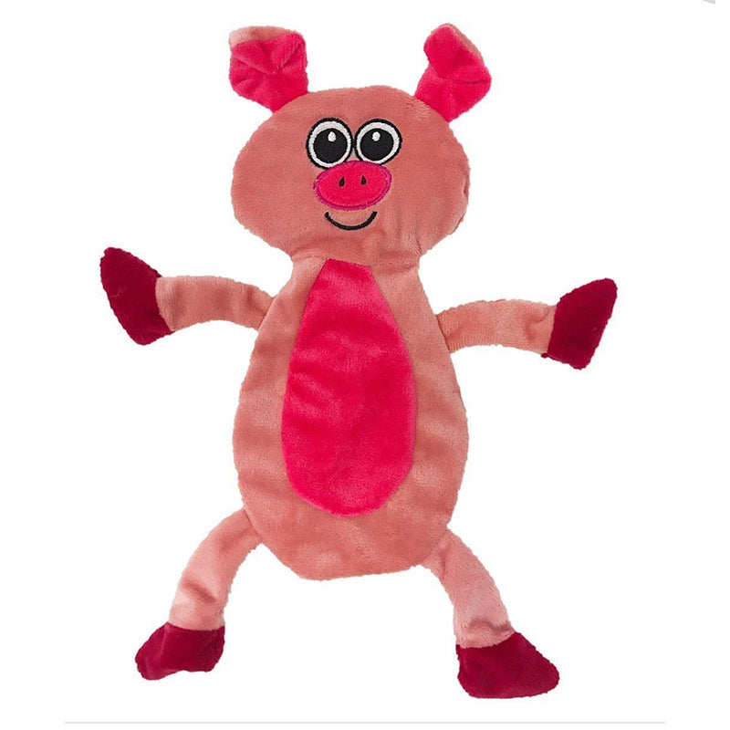 DOGLINE - Toy - Crinkle - Flat - Pig - 12"