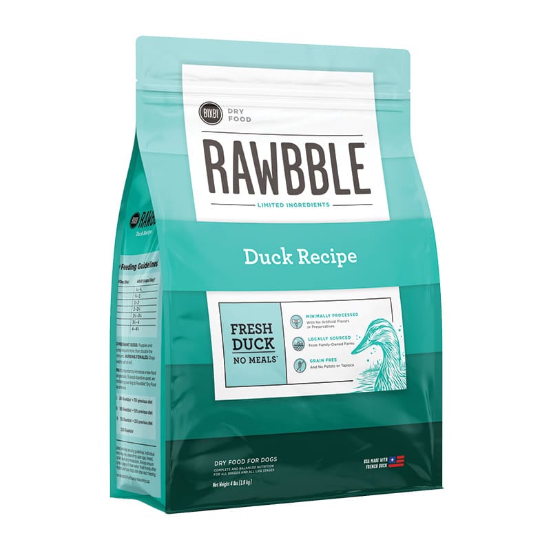 BIXBI - Dog - Dry - Rawbble - Duck
