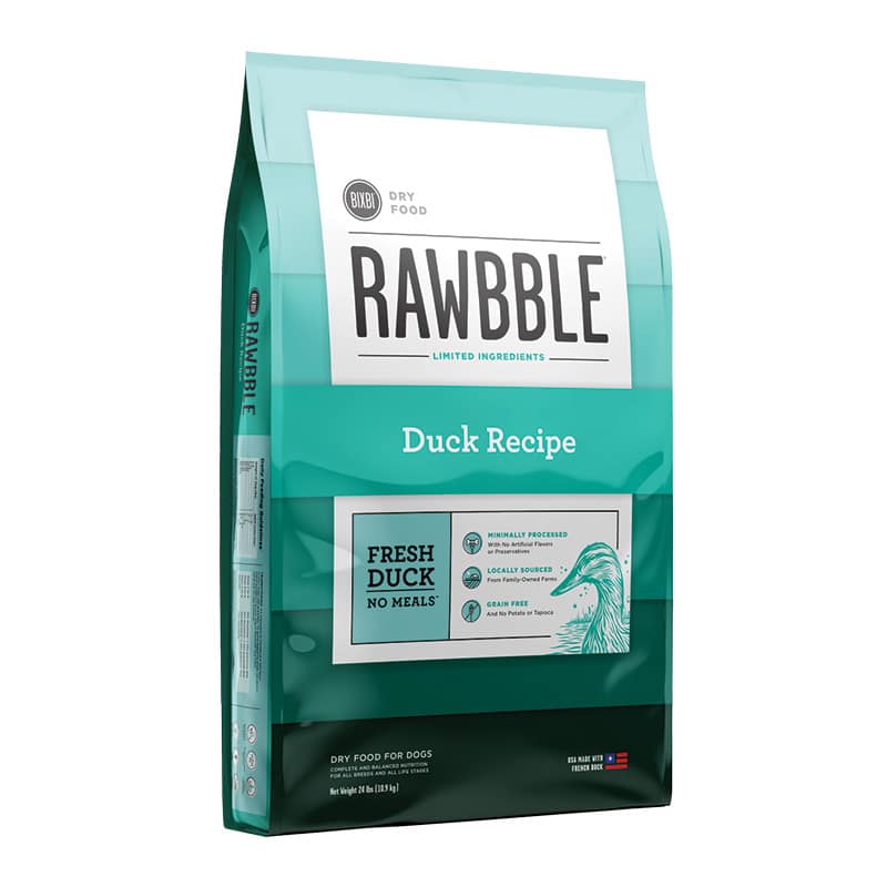 BIXBI - Dog - Dry - Rawbble - Duck