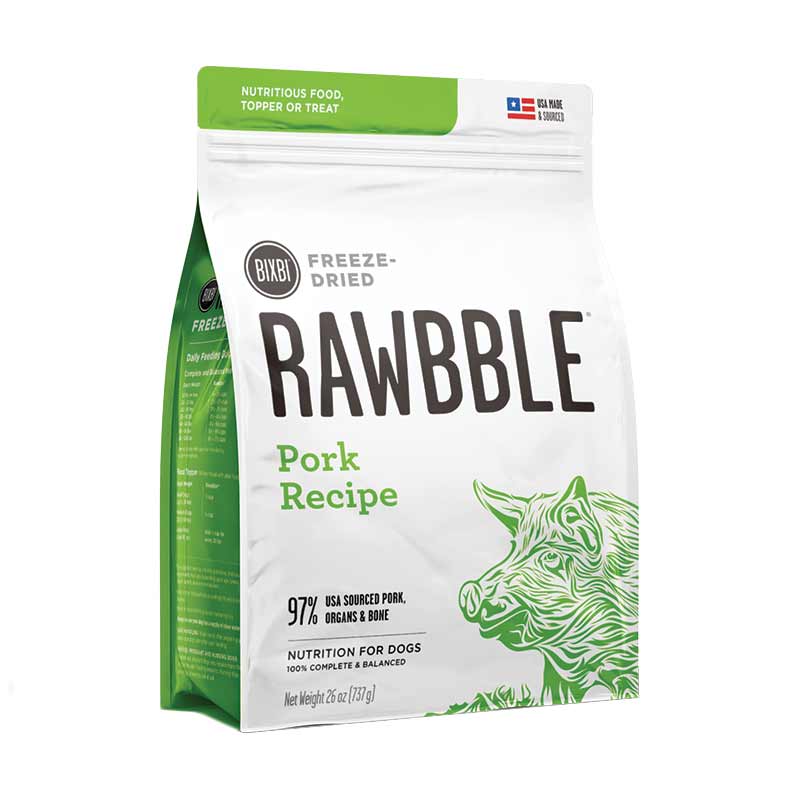 BIXBI - Dog - Freeze-Dried - Rawbble - Pork