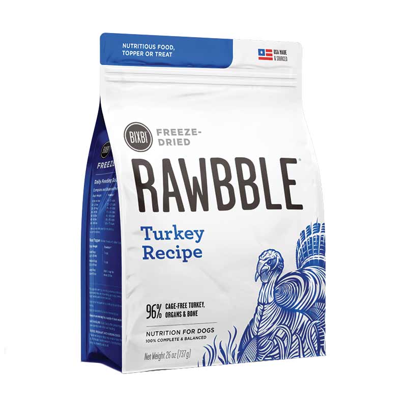 BIXBI - Dog - Freeze-Dried - Rawbble - Turkey