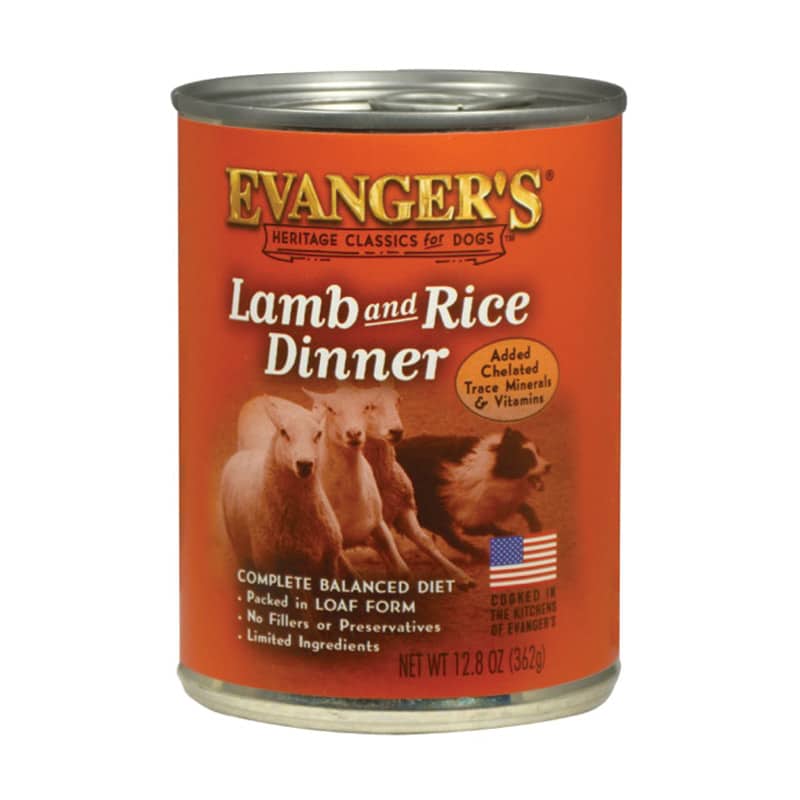 Evangers - Dog -  Complete Classic - Lamb & Rice Dinner