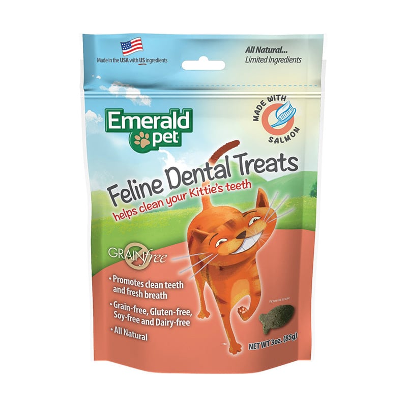 Emerald Pet - Cat - Treat - Dental - Salmon