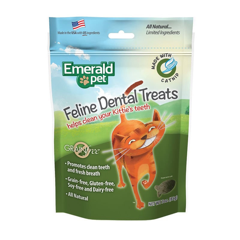 Emerald Pet - Cat - Treat - Dental - Catnip