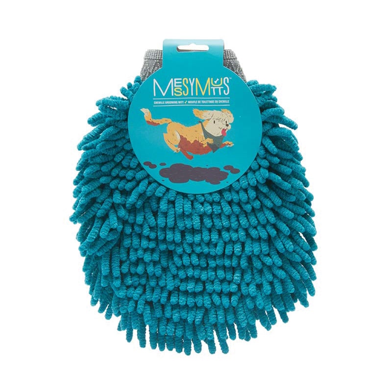 Messy Mutts - Grooming - Mitt - Paw Cleaner - Blue
