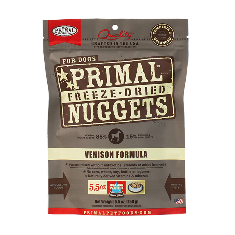 Primal - Canine - Freeze-Dried - Nuggets - Venison