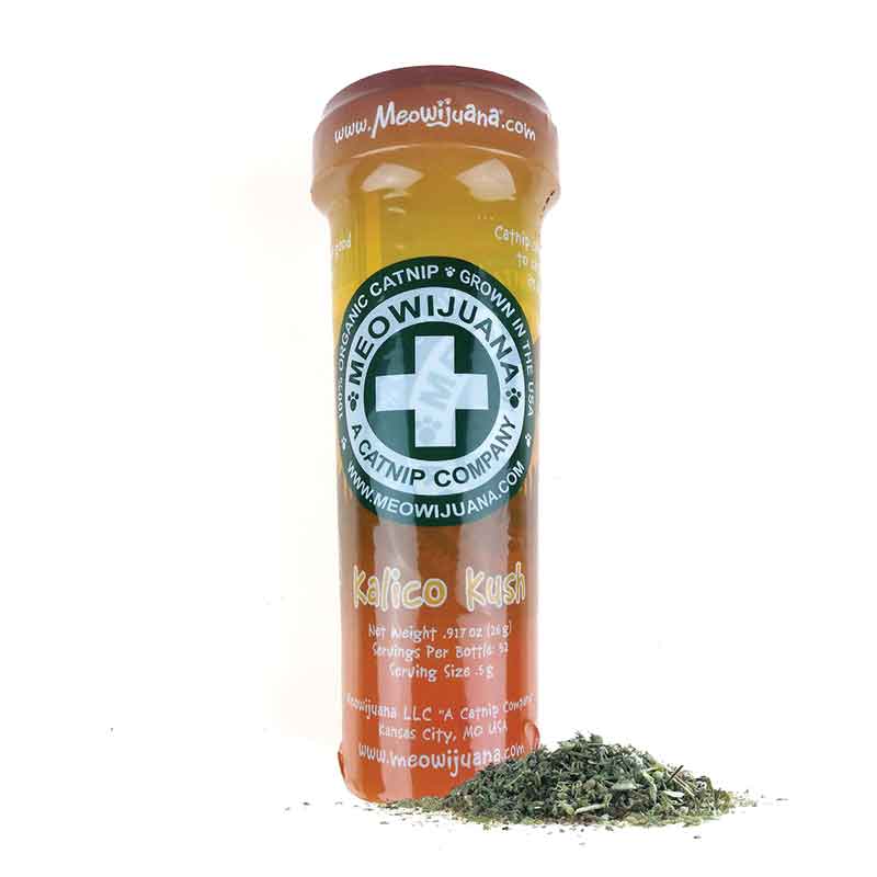 Meowijuana - Catnip - Blend - Kalico Kush - Large Bottle