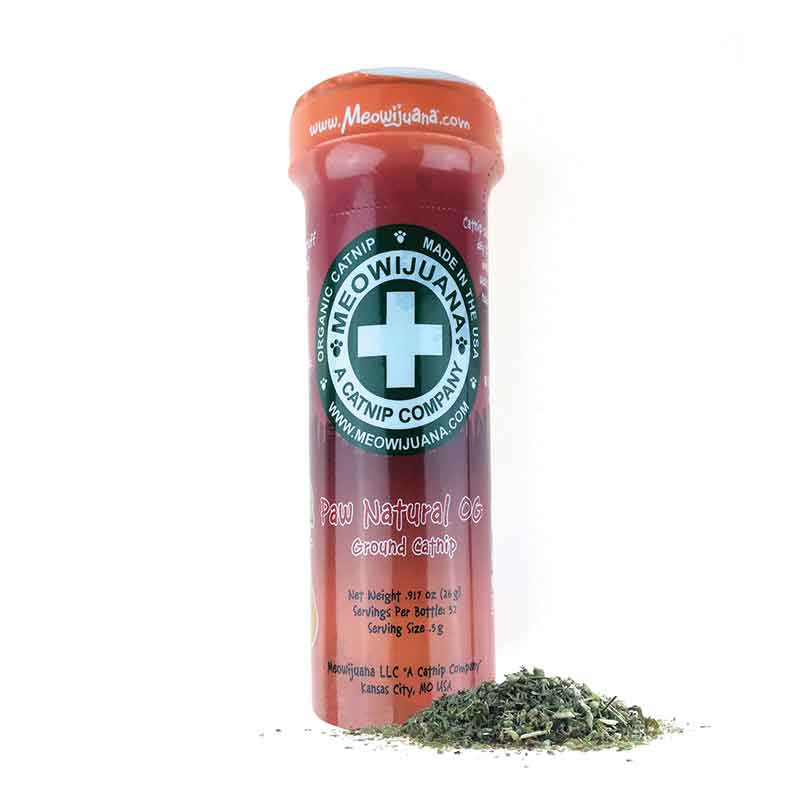 Meowijuana - Catnip - Blend - PAW Natural OG - Large Bottle