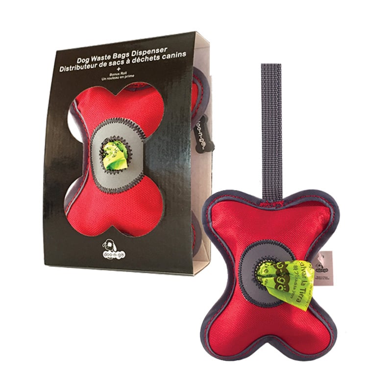 Doo-n-Go - Dog - Bone-Shaped Dispenser + 1 roll