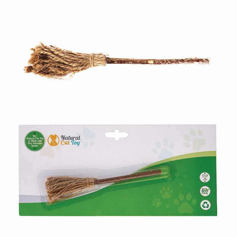 Natural Cat Toys - Silver Vine Magic Broom
