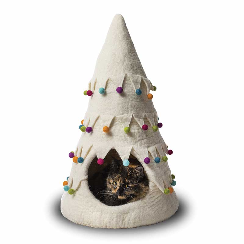 Dharma Dog Karma Cat - Cave - Holiday Tree