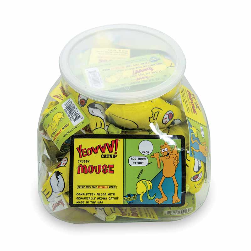 Yeowww! - Catnip - Toy - Chubby Mouse
