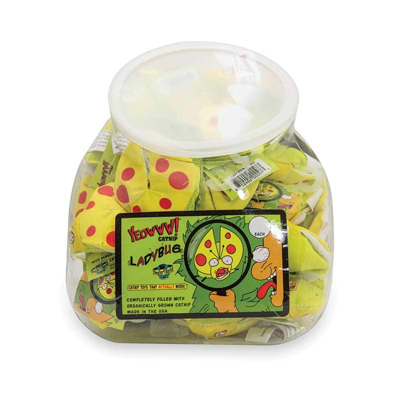 Yeowww! - Catnip - Toy - Lady-Krinkle-Bug