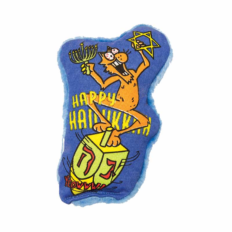 Yeowww! - Catnip - Toy - Holiday - Dreidel Krinkle