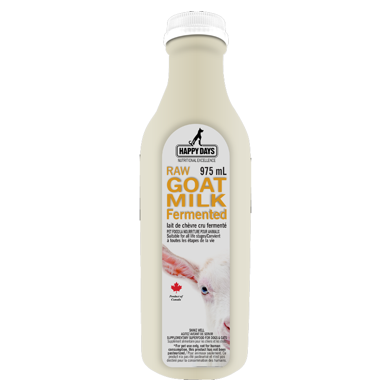 Happy Days - Raw Fermented Goat milk 975ml