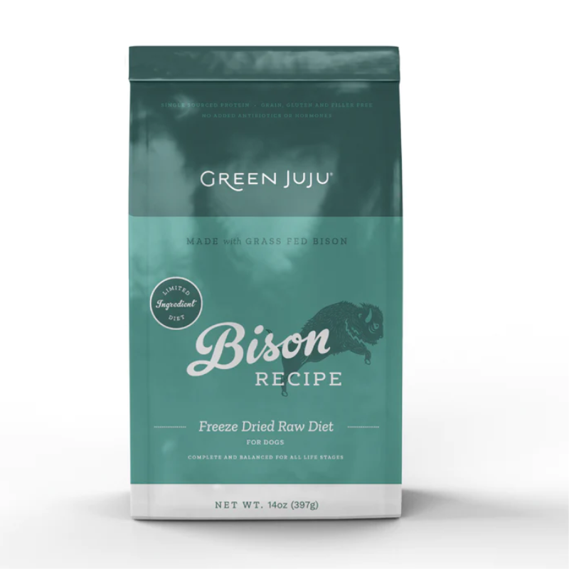 Green Juju - Dog - Freeze-Dried - Bison - 14 oz