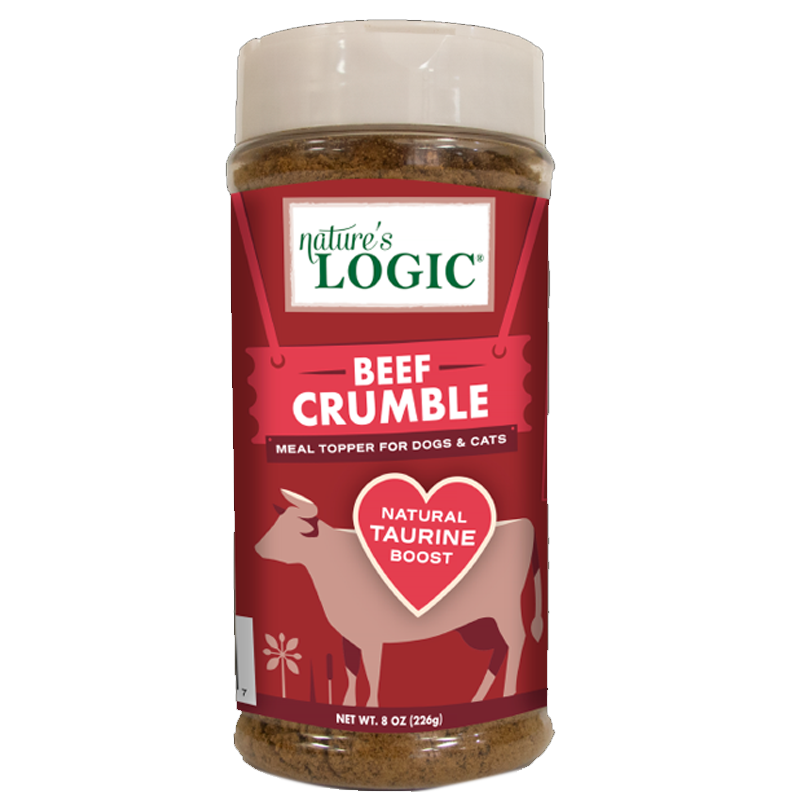 Nature's Logic - Topper - Beef Crumble - 8oz