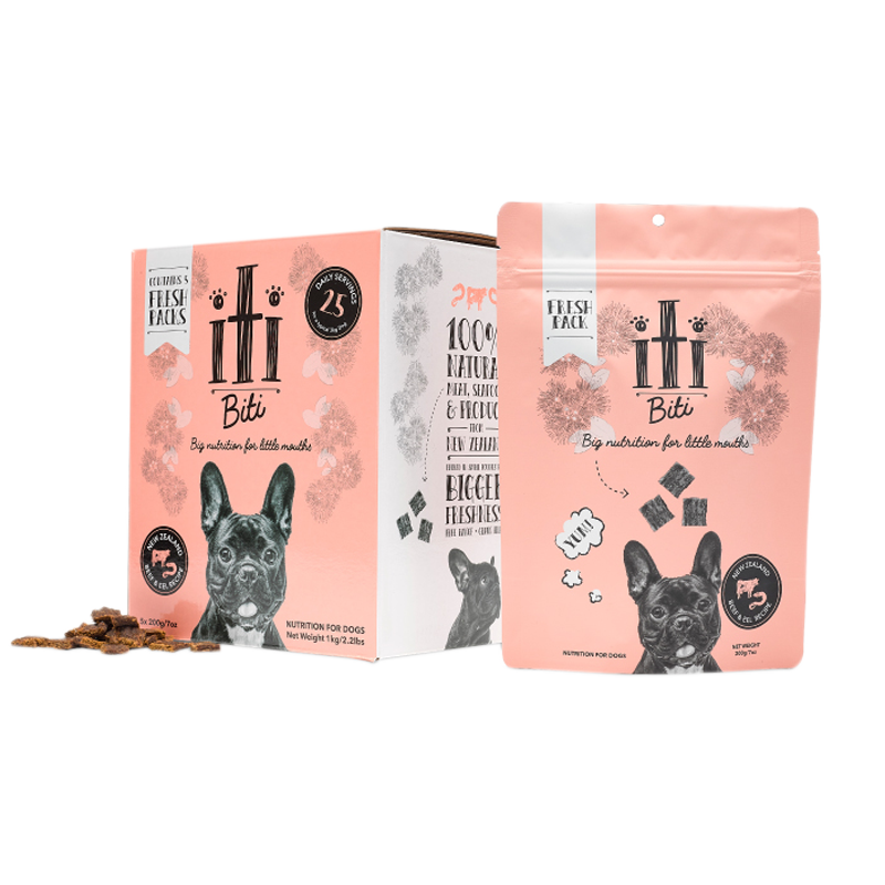 iTi - Dog - Air-Dried - Beef & Eel - Pouches (5 x 200g)