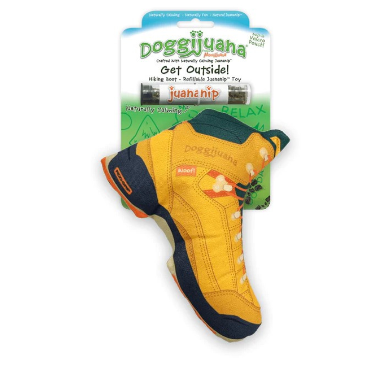 Doggijuana - Juananip - Toy - "Get Outdoors" Hiking Boot