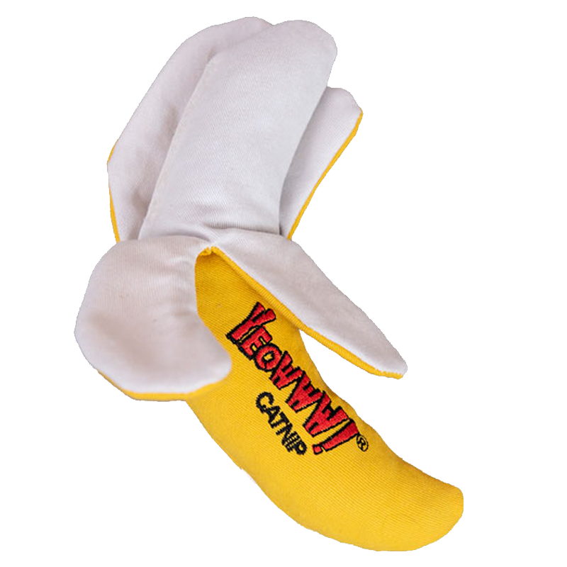 Yeowww! - Catnip - Toy - Banana - Peeled