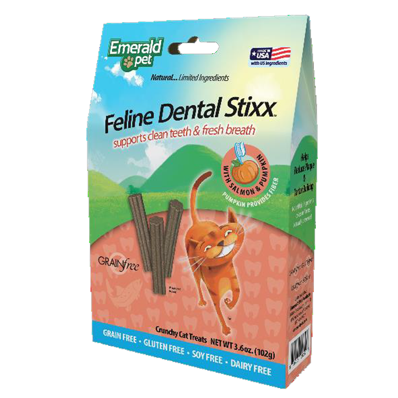 Emerald Pet - Cat - Treat - Dental - Stixx - Salmon