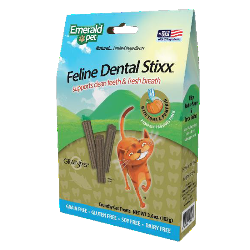Emerald Pet - Cat - Treat - Dental - Stixx - Tuna