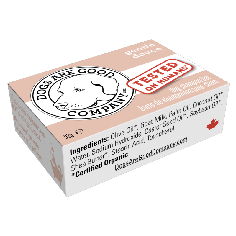 Dogs are Good - Tested on Humans - Gentle Soap Bars