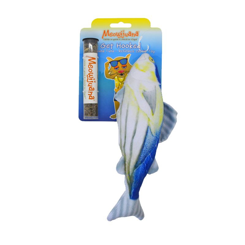Meowijuana - Catnip - Toy - "Get Hooked" - Big Kahuna Tuna